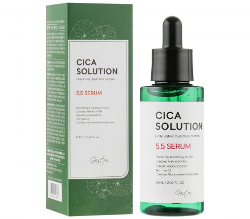 Gaston Cica Solution 5.5 Сыворотка восстанавливающая для лица с центеллой 60мл