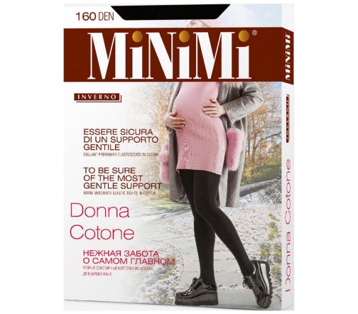 Minimi Колготки Donna Cotone 160 den для беременных