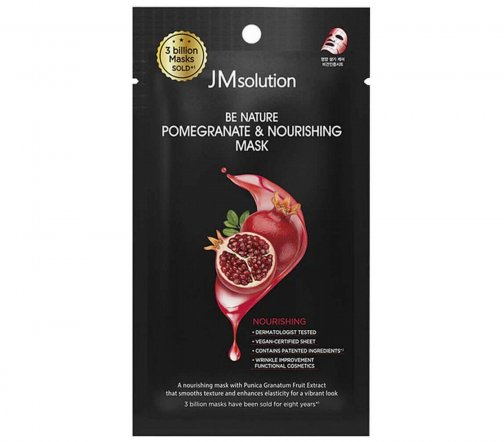 JMSolution Маска тканевая питательная для лица Гранат 24мл