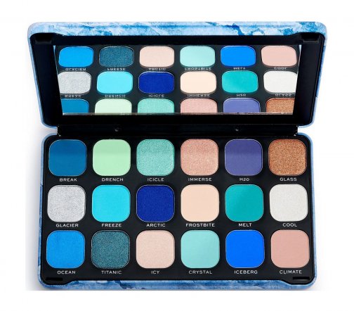 Makeup Revolution Палетка теней для век Forever Flawless Ice