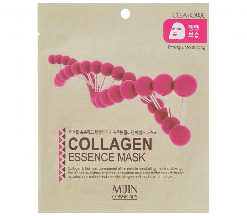 Mijin Essence Маска тканевая для лица Collagen 25гр