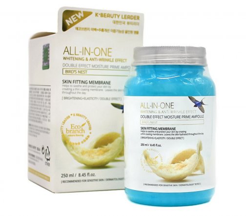 Eco Branch All In One Ampoule Сыворотка для лица с экстрактом Ласточкиного гнезда 250мл