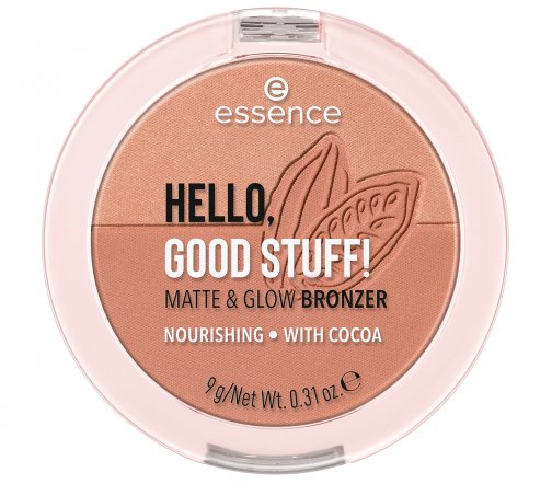Essence Пудра бронзирующая Hello, Good Stuff! Matte&Glow 20 Cocoa-Kissed