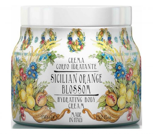Rudy Le Maioliche Крем увлажняющий для тела Цветок сицилийского апельсина 450мл