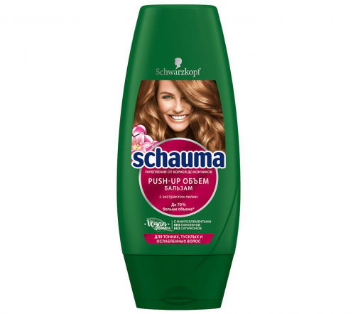 Schwarzkopf Schauma Бальзам для волос Push-Up объем 200мл