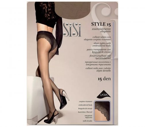 Sisi Колготки Style 15 den 2-S Миеле
