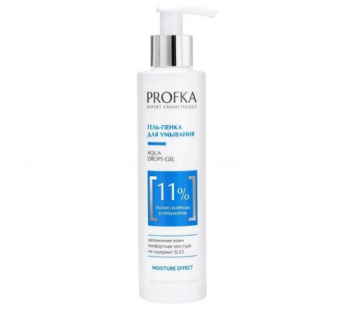 Profka Moisture Гель-пенка для умывания с полисахаридами и пребиотиком 210мл