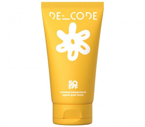 De_Code Крем солнцезащитный для тела SPF50 150мл