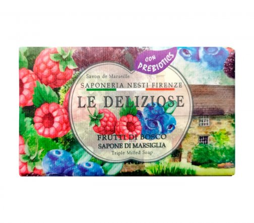 Nesti Dante Le Deliziose Мыло Лесные ягоды 150гр