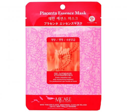 Mijin Essence Маска тканевая для лица Placenta 23гр