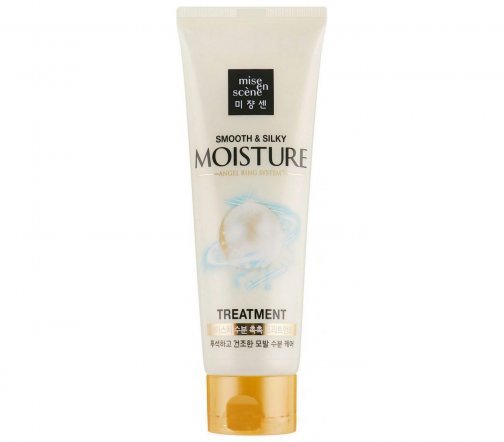 Mise En Scene Pearl Smooth & Silky Moisture Маска увлажняющая для волос с гиалуроновой кислотой Trea