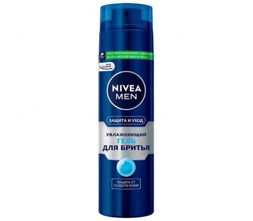 Nivea Men Гель увлажняющий для бритья Защита и уход 200мл