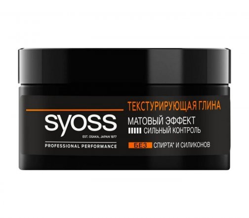 Schwarzkopf Syoss Глина текстурирующая для волос Матовый эффект 100мл