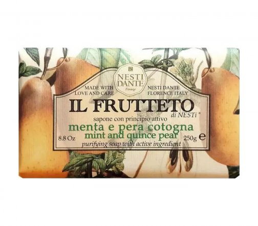 Nesti Dante IL Frutteto Мыло Мята и Айвовая Груша 250гр