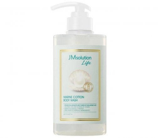 JMSolution Marine Cotton Гель для душа с экстрактом морского хлопка 500мл