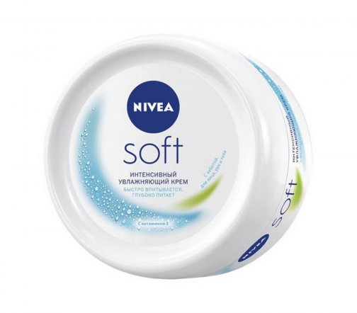 Nivea Soft Крем интенсивный увлажняющий для лица рук и тела 100мл