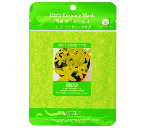 Mijin Essence Маска тканевая для лица Herb 23гр