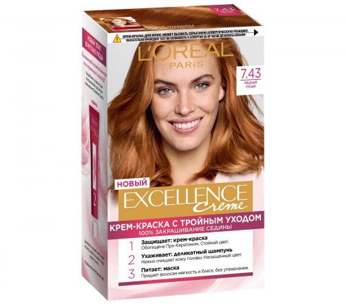 L'Oreal Paris Excellence Краска для волос 7.43