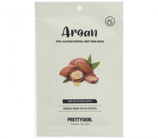 Pretty Skin Маска тканевая Argan 23гр