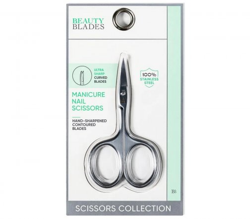 Beauty Blades Ножницы для маникюра с изогнутыми кончиками 3.7мм