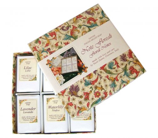 Nesti Dante Note Floreali Набор Мыло Цветочные ноты 6*100гр