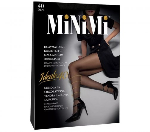 Minimi Колготки Ideale 40 den   (Черный)