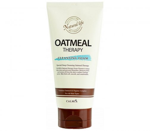 Calmia Oatmeal Therapy Пенка для умывания лица 100мл