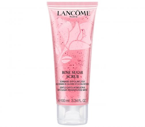 Lancome Гоммаж-эксфолиант для лица с сахарными частицами и розовой водой Rose Sugar Scrub 100мл