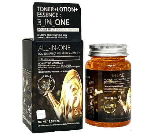 Eco Branch All-In-One Сыворотка для лица Golden Snail