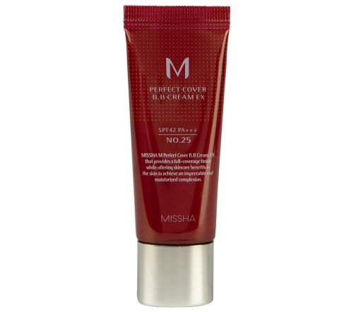 Missa M Perfect Cover BB Cream RХ Тональный BB крем Естественное покрытие SPF42 PA+++ тон 25 20мл