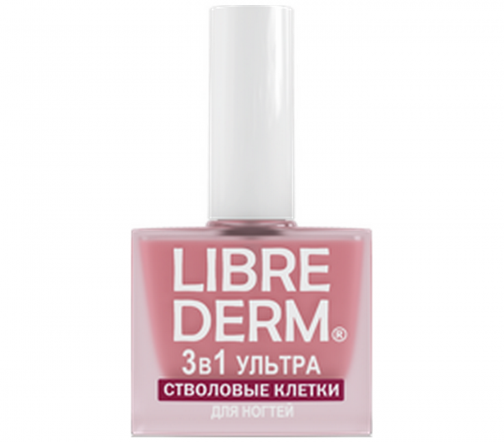 Librederm Nail Care Лак 3в1 Ультра 10мл