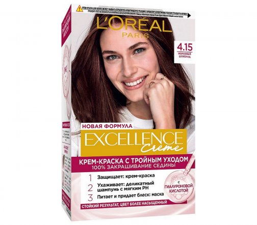 L'Oreal Paris Excellence Краска для волос 4.15 Морозный шоколад