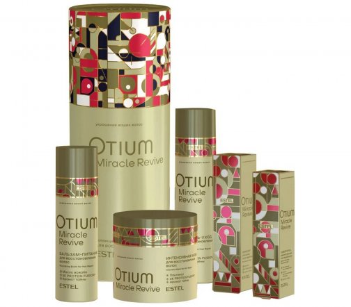 Estel Otium Miracle Revive Набор Коллекция для восстановления волос Туба 5 предметов