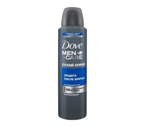 Dove Men Дезодорант-антиперспирант спрей Защита после бритья 150мл