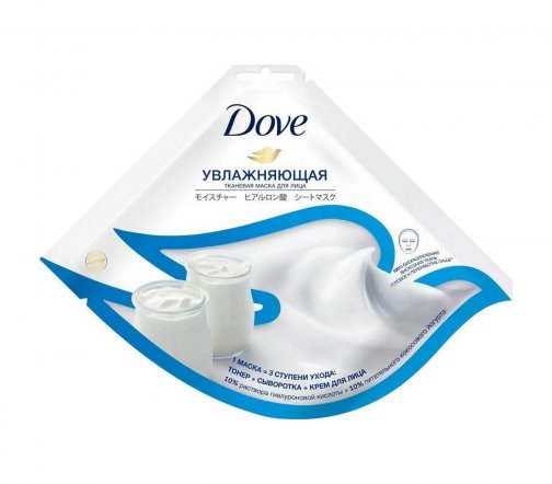 Dove Маска тканевая для лица Увлажняющая 24мл