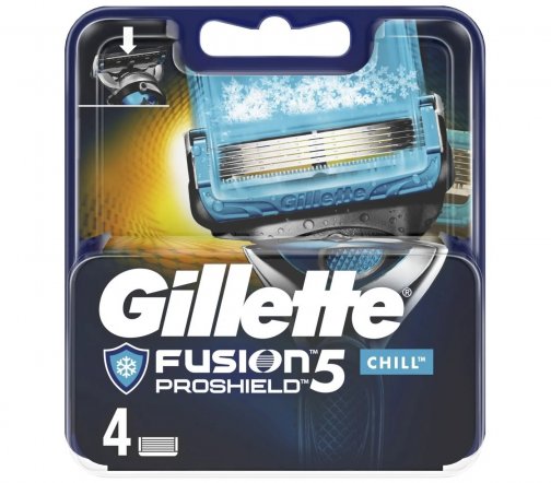Gillette Men Fusion ProShield Chill Кассета сменная 4шт