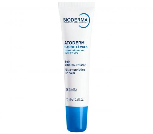 Bioderma Atoderm (Атодерм) Бальзам питательный для очень сухой кожи губ 15мл