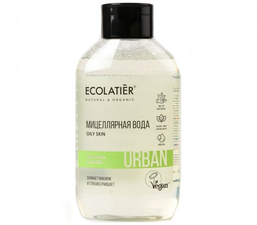 Ecolatier Urban Вода мицеллярная Чай матча и бамбук