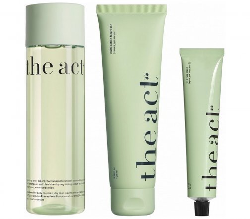 The Act Набор Пенка для лица 100мл+Тоник для лица 100мл+Крем для лица с витамином С 65мл