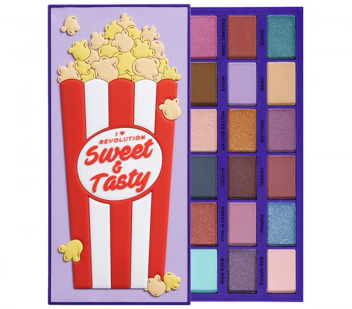 I Heart Revolution Палетка теней для век Tasty Popcorn