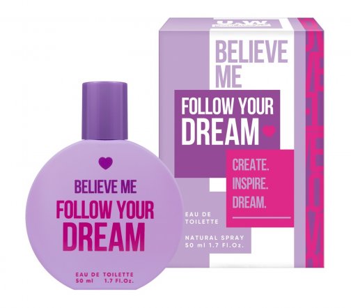 You&World Believe Me Follow Your Dream (Верь мне, следуй за своей мечтой) Туалетная вода 50мл