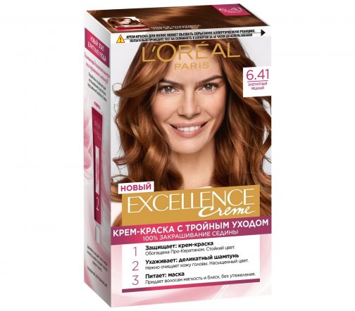 L'Oreal Paris Excellence Краска для волос 6.41