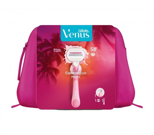 Gillette Venus Набор Станок+Держатель+Косметичка