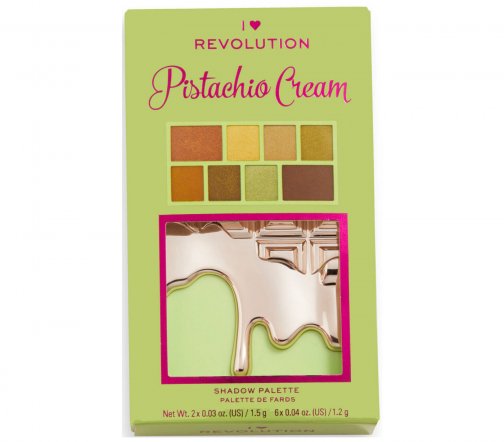 I Heart Revolution Палетка теней для век Chocolate Pistachio Cream