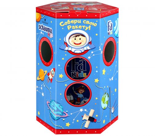 Schwarzkopf Schauma Kids Набор шампунь-гель для душа 350мл + гель для душа 250мл