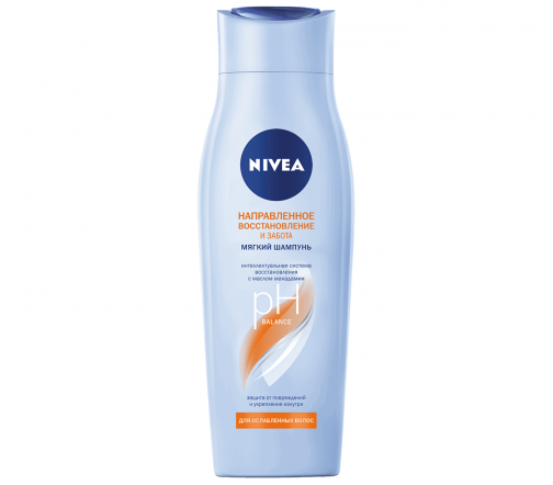 Nivea Направленное восстановление и забота Шампунь-уход для волос 250мл