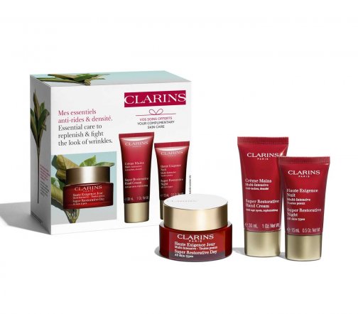 Clarins Multi-intensive Набор Крем дневной 50мл+Крем ночной 15мл+Крем для рук против морщин 30мл