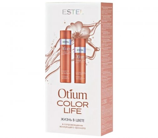 Estel Otium Color Life Набор для окрашенных волос Шампунь 250мл+Бальзам 200мл