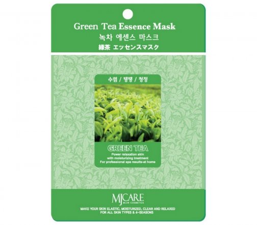 Mijin Essence Маска тканевая для лица Green Tea 23гр