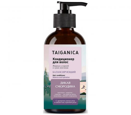 Taiganica Кондиционер для волос Дикая смородина 300мл